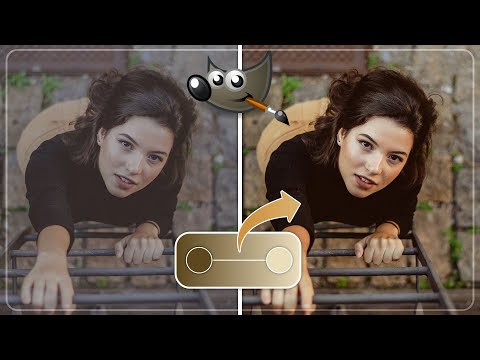 Fast color grading with GIMP