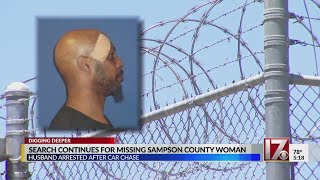 Sampson County man arrested after wife disappears not cooperating with investigation