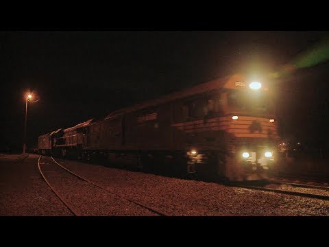 9101 Broad Gauge Mildura Containers - PoathTV Australian Trains & Railways
