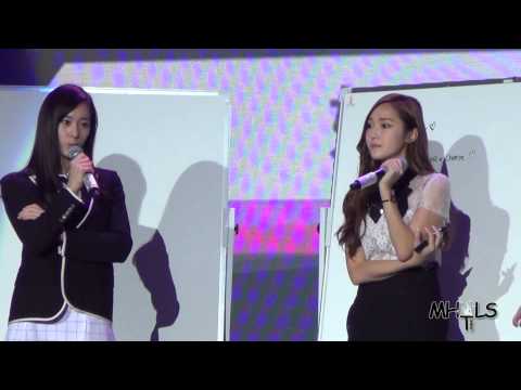 [MHTLS]140906 Jessica Li-ning FM Q&A full. (CHN/ENG Sub)