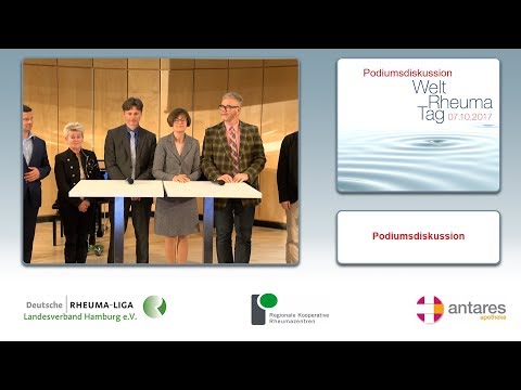 Welt Rheuma Tag 2017 - Podiumsdiskussion