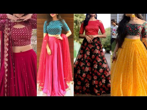 💥Latest Lehenga Crop Top Designs 2023||Lehenga Crop Top Ki Design||