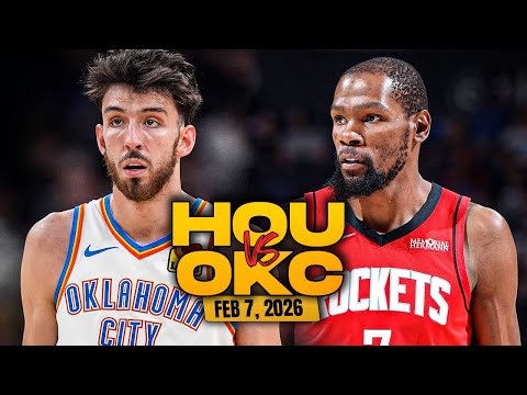Houston Rockets vs Oklahoma City Thunder Full Game Highlights | Feb 7, 2026 | FreeDawkins