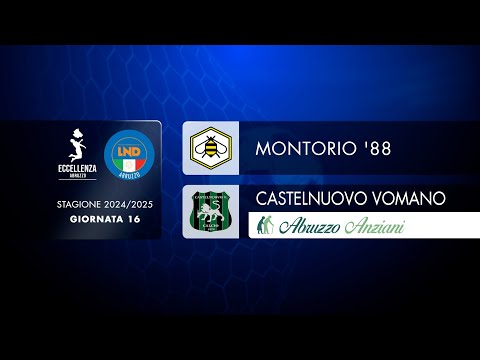 Eccellenza Abruzzo 16° giornata | Montorio '88 - Castelnuovo (1-5)