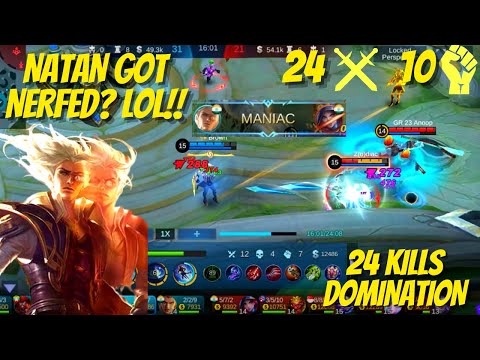 Natan Can See The Future Build | Marksman Gameplay | MLBB