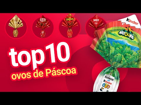 OS MELHORES OVOS DE PÁSCOA 🐰 LISTA ATUALIZADA!