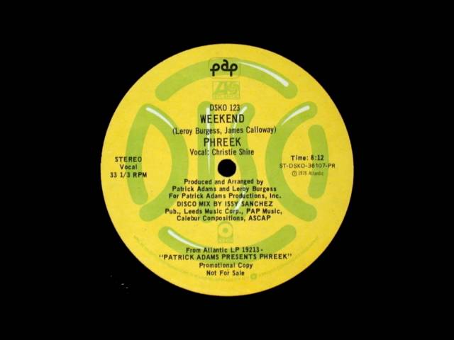 Phreek – Weekend (24-Track) (Remix Stems)