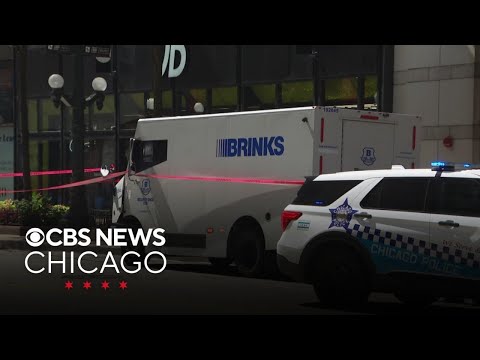 Brinks armored truck security guard shoots robber in the Loop