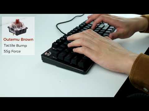 Outemu Switch Comparison (Tecware Phantom Keyboard)