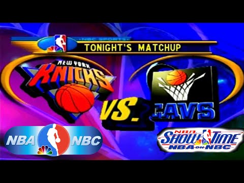 NBA Showtime: NBA on NBC PlayStation Gameplay - Cleveland Cavaliers @ New York Knicks