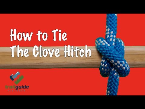 Two EASY ways to tie a Clove Hitch Knot