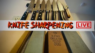 Lets Sharpen Some Knives!!! All About Knife Care + Sharpening