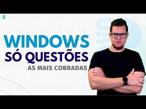 WINDOWS SÓ QUESTÕES | AS MAIS COBRADAS
