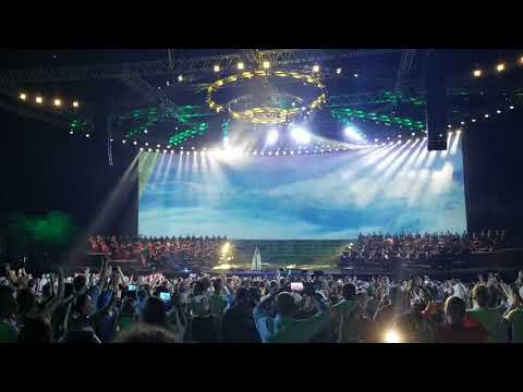 Ana Betnaffas Horriyi HD - Julia Boutros 2018 - Live at Tyre  جوليا بطرس - حفلة صور - أنا بتنفس حرية