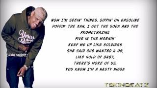 Chris Brown ft. LuvaBoj TJ &amp; Young Blacc - Kriss Kross (Lyrics) [HD/HQ] 2016