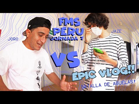NEKROOS: ME TONGUEARON // JAZE VS JORO BATALLA DE ABUELAS //EPIC VLOG FMS PERU JORNADA 7