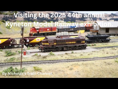Visiting the 2025 44th annual Kyneton model railway exhibition. 08/03/2025.