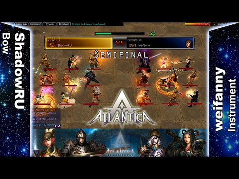 Titan 03/07/2016 PM: Semifinal - ShadowRU vs weifanny - Atlantica Online
