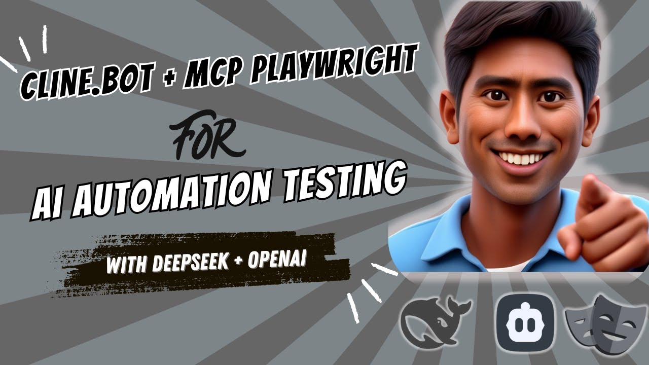 Cline.bot + Playwright MCP Server: AI-Powered Test Automation Explained!🤖🎭