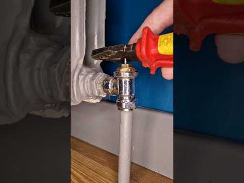 Fix a COLD radiator - radiator not working #plumber #shorts