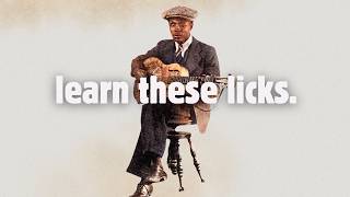 How to play Step It Up &amp; Go (just like blind boy fuller did)