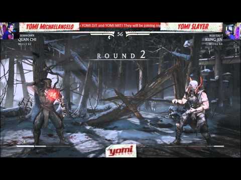 Winner's Semifinals: YOMI Michaelangelo (Quan Chi) vs. YOMI Slayer (Kung Jin) - MKX; AKA Week 5