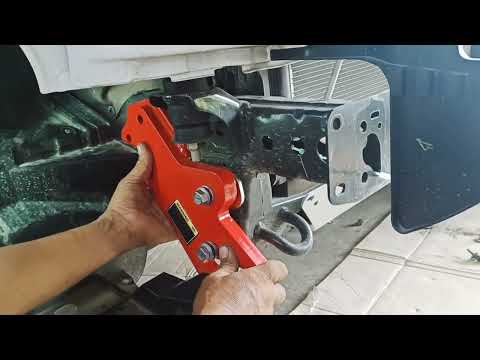 ARB RECOVERY POINT INSTALLATION ON THIS TOYOTA HILUX GR