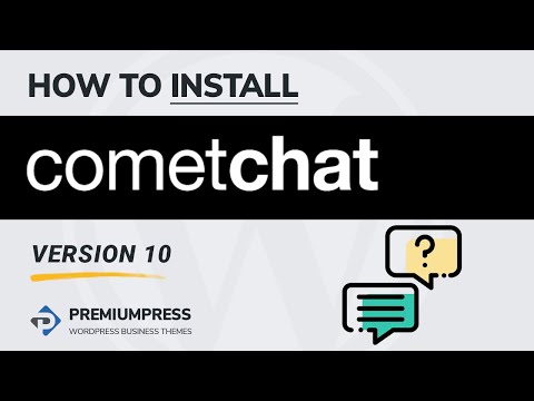 CometChat WordPress Plugin - Install a chatroom in WordPress 🔥  | PremiumPress 2021