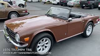 Video Thumbnail for New 1976 Triumph TR6