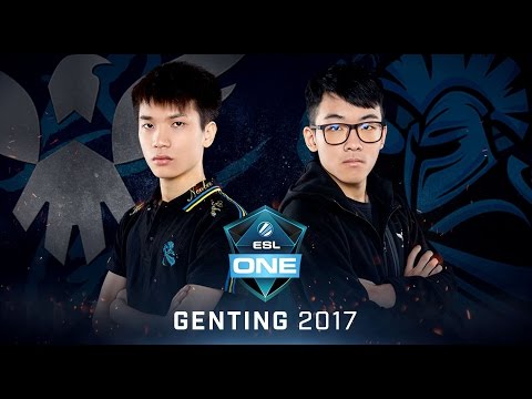 Dota2 - Newbee vs. Wings Gaming - Semifinal [Game 1] - ESL One Genting 2017