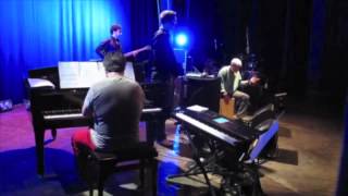 Achim Seifert with "TRILOK GURTU NEW BAND" (Italy)