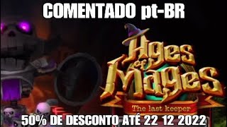 Ages of Mages: the Last Keeper - PS4 Gameplay COMENTADO-Legendado pt-BR (Tempos na descrição)