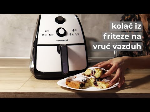 Voćni kolač iz Lupo Marshall friteze na vruć vazduh