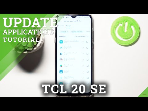 How to Check for Apps Updates in TCL 20 SE – Update Apps