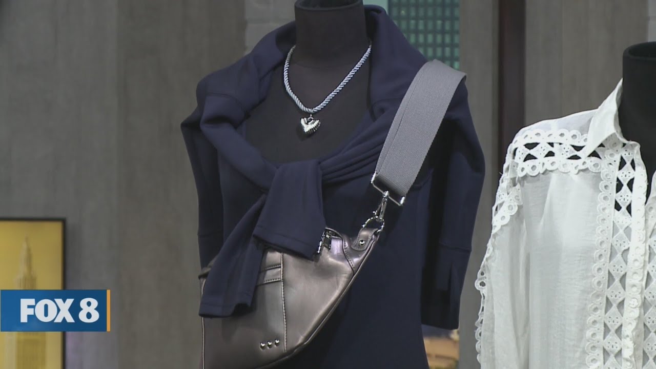 Fox 8 New Day Cleveland segment featuring Barb and Erica from Mainstream Boutique Hudson