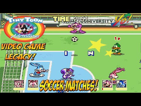 Tiny Toon Video Game Legacy! Acme All-Stars! Soccer! - YoVideogames
