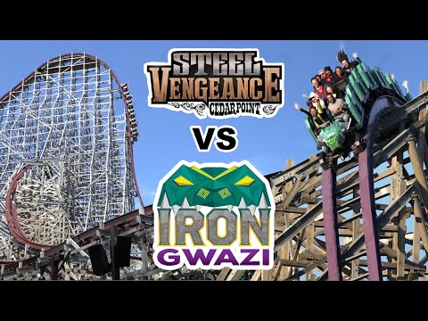 Iron Gwazi vs. Steel Vengeance - The Battle for the Best Hyper Hybrid!