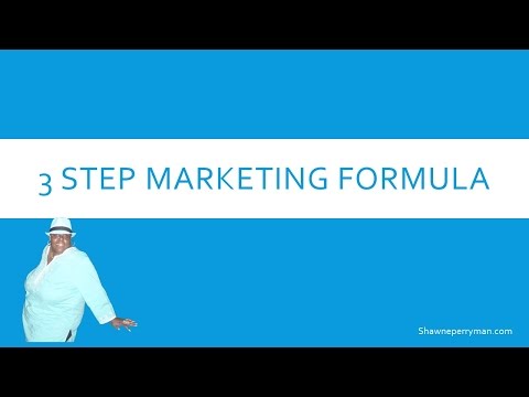 3 Step Marketing Formula