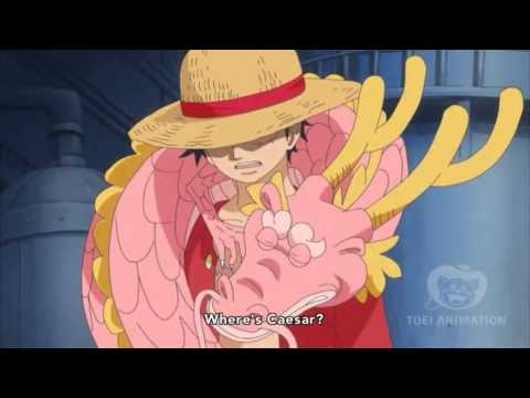 Luffy Epic Conqueror's haki 614 HD (Punk Hazard)