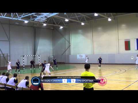 FK OGRE/CERBER 02 - LSPA/SPORTIMA (1:5) vārtu guvumi (15.12.2013)