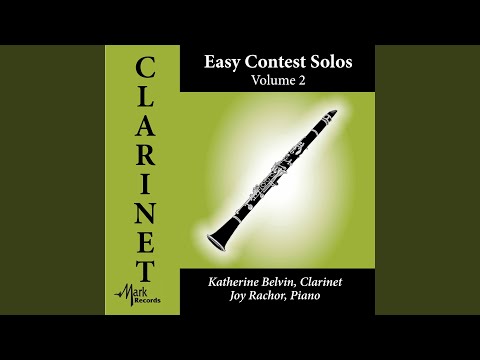 11 Pieces, Op. 35: No. 3, Chanson (Arr. for Clarinet & Piano) (Ed. H. Voxman)