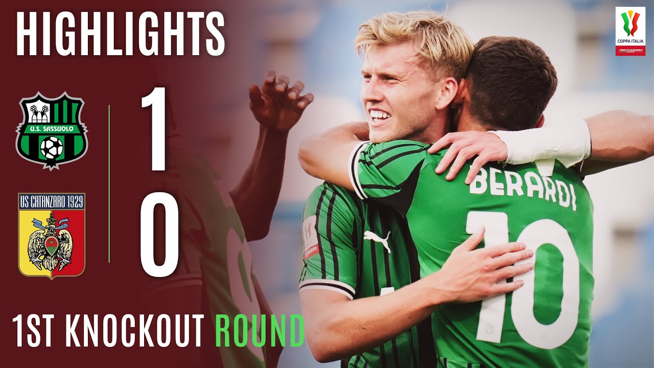 SASSUOLO-CATANZARO 1-0 | HIGHLIGHTS | Doig Sends Hosts Through | Coppa Italia Frecciarossa 2025/26