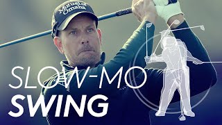 Henrik Stensons golf swing in Slow Motion
