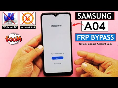 Samsung A04 Frp Bypass/Unlock Google Account Lock (Android 12/13) Without PC - NEW METHOD 2025