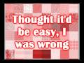 Caught In The Middle - A1 (With Lyrics) 