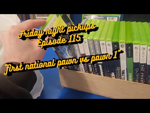 Friday Night Pickups Episode 115 "First national Pawn vs Pawn 1" #retrogaming #gaming #consolegame 