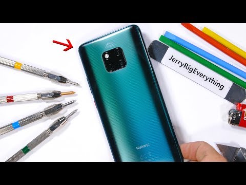 Mate 20 Pro Durability Test! - The Back is Different...