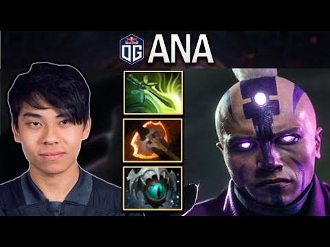OG.ANA SMURF ANTI-MAGE WITH 24 KILLS - DOTA 2 7.29 GAMEPLAY