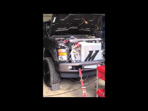 Behind The Scenes- Mishimoto Dyno Tests The 2008-2010 Ford F-250 Intercooler!
