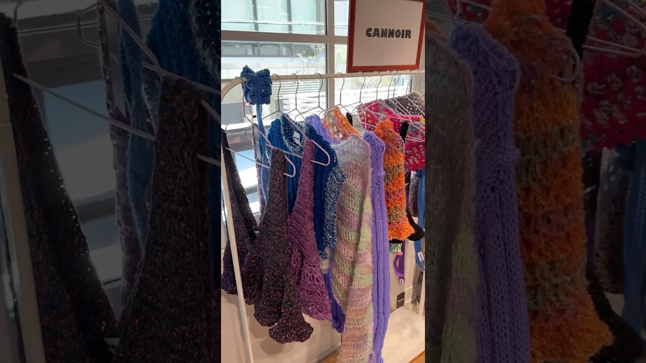 初のイベント出店めちゃくちゃ楽しかったです🥰来てくれた方ありがとうございました🩷 #かぎ針編み #棒針 #ハンドメイド #crochet #shorts #出店 #cannoir #カヌノワ